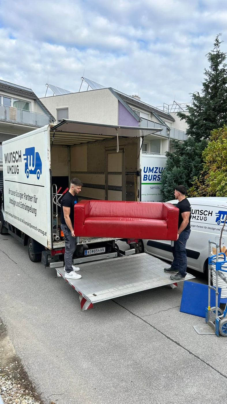 Firmenumzug in Wien mit dem Umzugswagen